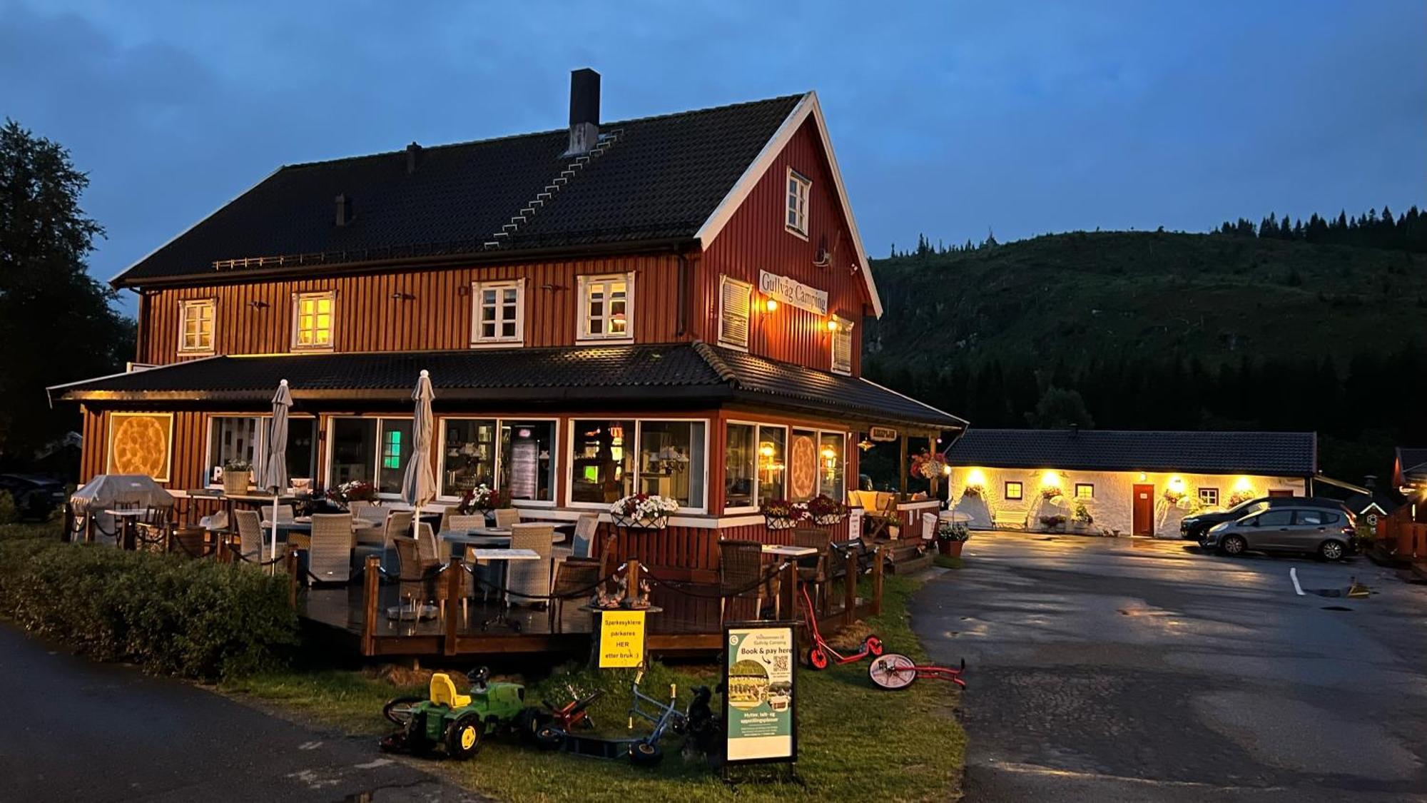 Hotel Gullvag Camping Nyberg Soknedal Exterior foto