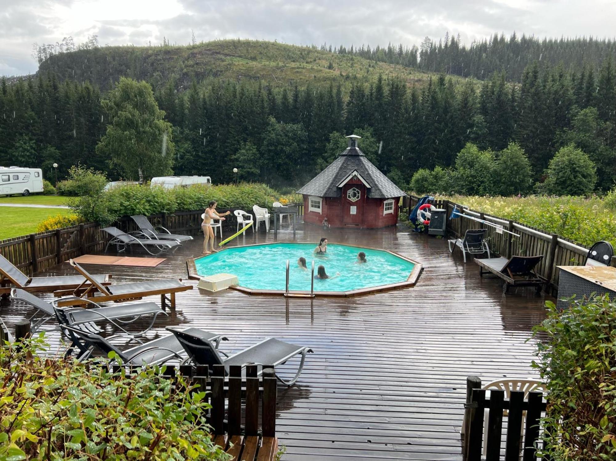 Hotel Gullvag Camping Nyberg Soknedal Exterior foto